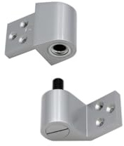 FHC 8179RCA Standard Intermediate Pivot Right Hand Set - Clear Anodized