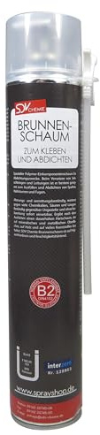SDV Chemie Brunnenschaum B2 1x 750ml Montageschaum | Schachtschaum, Dämmschaum, Bauschaum
