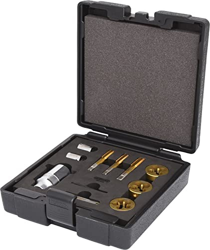 KS Tools 150.1420 3/8 Gewindeschneid-Satz für Radmuttern- und Schrauben, 11-tlg.