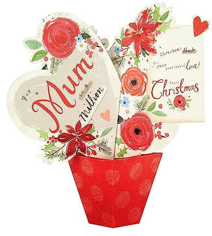 Hallmark Weihnachtskarte für Mama – 3D-Pop-Out-Design