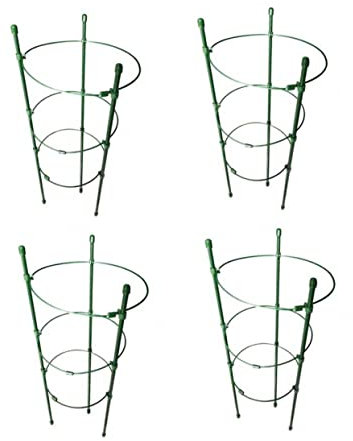 VINTORKY 4stücke Gartenspalier Für Kletterpflanzen Unterstützung Käfige Gemüsekäfigständer Pflanzenstützkäfige Spalier Für Tomatenpflanzen Paprika Stangenbohnen Gurken Trauben Kiwi Friedens