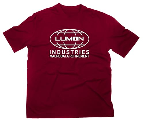 Lumon Industries Macrodata Refinement T-shirt fanshirt , TV-serie, Severance, Viper, Viper, Kastanj, XXL