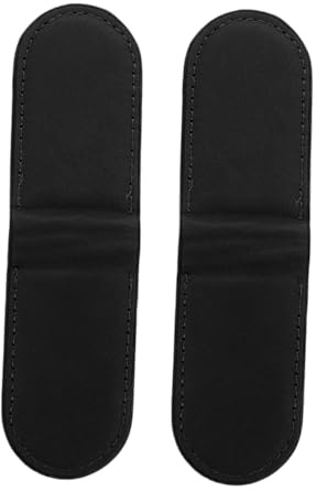 FRCOLOR Moderne Geldspange Herren aus Leichtem Pu Material Praktischer Aufbewahrungsclip für Bargeld und Magnetkarten Beim Shopping und Reisen 2 Stück