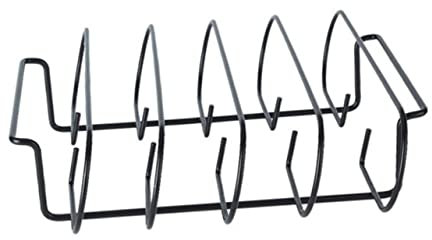 Hemobllo 1stück Tragbarer BBQ Rack Für Rippchen Und Steak Hochwertiges Grillzubehör Für Outdoor Grillen Camping Und Picknicks Einfach Zu Reinigen Und Langlebig