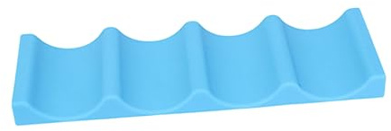 VICASKY Novelty Silicone Beer Bottle Mat Blue Fridge Storage Rack Can Beverage Organizer Bar Accessory