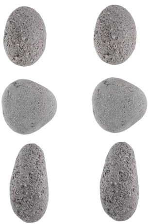 LOORGVEL Pietre Laviche Naturali per Braciere Pietre Decorative per Stufa e Barbecue Gas Rocce Vulcaniche da Esterno e Interno per Giardino e Tavolo Riscaldante