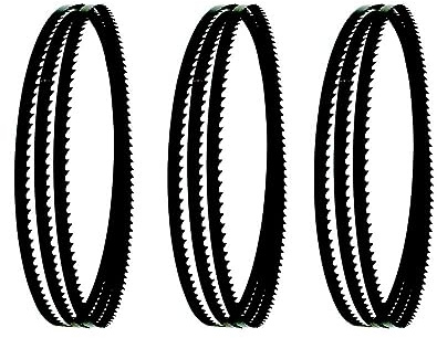 Hoja de sierra de cinta, 3 piezas 2240 mm x 0,5 4 dientes/6 dientes for sierra de cinta HBS400 Schappach 6 mm/13(2240x6x0.5mm 6T)