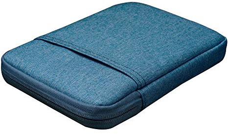 Etui Housse Pochette en Nylon pour Amazon Kindle 10ème génération 2019, Kindle Paperwhite/ 6 Kindle Oasis/Toute Nouvelle Liseuse Kindle, écran Tactile 6，Lac Bleu,6(14X18.5X2cm)