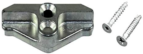 SI Siegenia Aubi Rastteil, Schließblech, Schliessplatte 2660 oder A2660TS (714300) incl. SN-TEC Montagematerial
