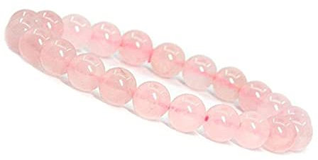 Chakra-armband med kraft/power – töjbart, 8 mm natursten – för ditt välbefinnande, 8mm, Sten
