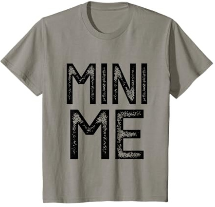 Mom Dad and Son Daughter Matching Funny Me & Mini Me Kids T-Shirt