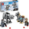 LEGO 75298 Star Wars at-at vs. Tauntaun Microfighters Bauset mit Luke Skywalker und at-at Pilot Minifiguren