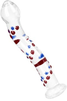 EIS, Dildo, 'Geschwungener Glasdildo M', Borosilikatglas