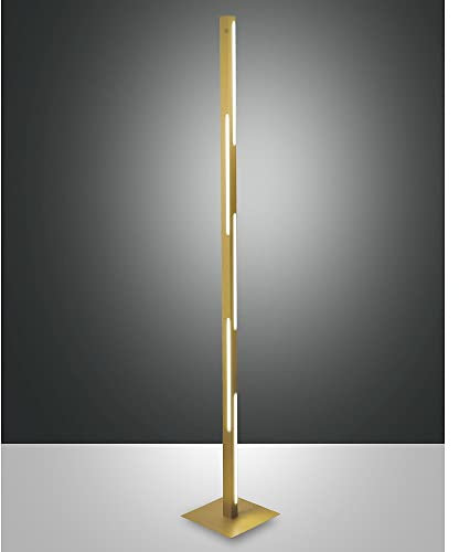 LED Stehleuchte LING, 1x36W, 3000K, IP20, Messing satiniert