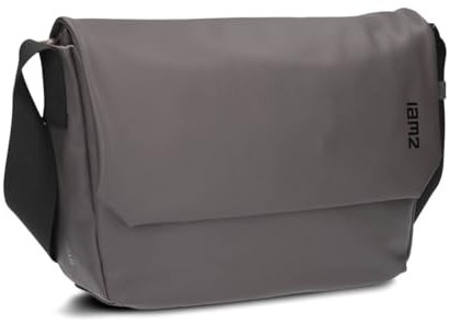 Zwei Unisex Messenger-Bag Cargo CA135 wasserabweisende Umhängetasche 9 Liter DIN-A4 passend verstellbarer Schultergurt Magnet-Verschlussklappe gepolstertes Laptop-Fach gute Innenausstattung (stone)
