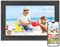 Cadre Photo Numérique WiFi 10,1 Pouces, Mémoire Intégrée de 32 GB, Cadre Photo à Écran Tactile HD IPS 1280 x 800, Partagez des Photos ou des Vidéos en Déplacement avec L'application Frameo