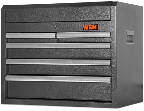 WEN 66 cm großer Premium-Werkzeugkasten mit robuster 21-Gauge-Stahlkonstruktion (GG261T)