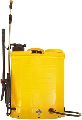 Pompa a Spalla Elettrica e Manuale, 18 Litri, Zaino Irroratore con Batteria, Doppia Funzione