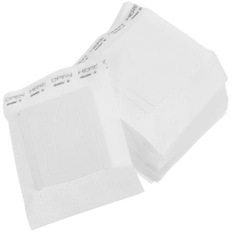 Mobestech 50pièces Filtre à Café Jetable Papier Sachet-filtre Individuel pour Cafetière à Piston Infusion Facile Voyage et Maison