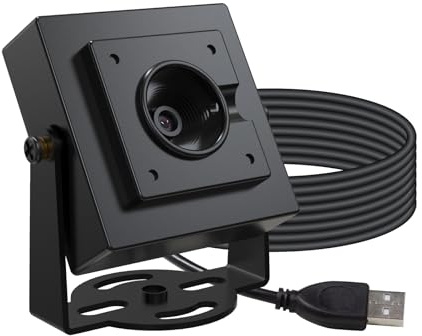 Arducam Module de caméra USB HDR 30 fps@1080p, 78° (D) Autofocus UVC, mini webcam pour Windows, Linux, Mac OS, Android