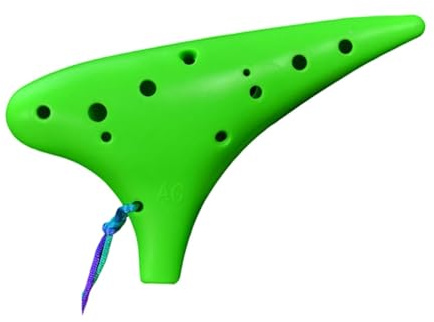 Okarina 12-Loch-Alt-C-Okarina-Instrument Aus Kunststoff Mit Leistungsqualität