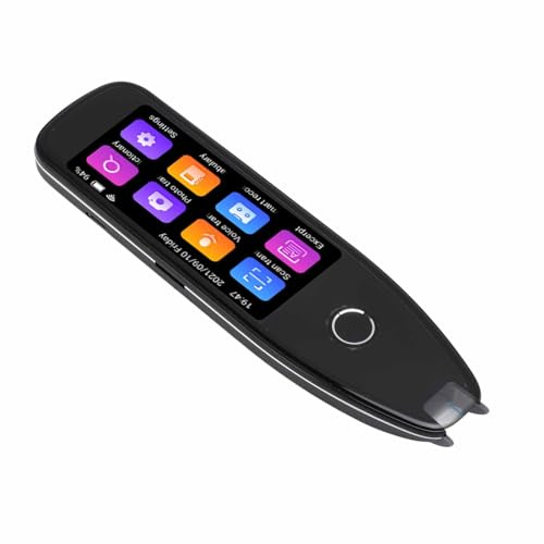 Bewinner Stylo de Traduction Intelligent, Traducteur Vocal en Temps Réel de 134 Langues, Stylo de Numérisation Hors Ligne avec écran Tactile de 3,5, Traducteur AI pour l'apprentissage des Voyages