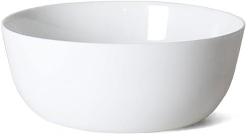 Bormioli 90407 Ciotola Insalatiera, Vetro, Bianco, 23 cm