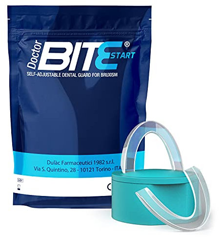 Dulàc - 2x Gouttière Dentaire contre le Bruxisme, Dispositif Médical Moulable Pour le Grincement des Dents la Nuit, pour Hommes, Femmes et Enfants - Doctor Bite Start (Ensemble de 2)