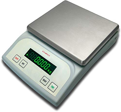 DZD DJKFKA brevvågar, digitalvågar, versioner med 20 kg eller 40 kg och 1 g eller 0,1 g finmätområde (DJ20KB)