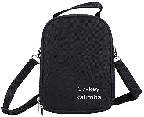 Bnineteenteam Daumen Piano Case 17Keys Kalimba Bag Box Mbira Case Bag Kalimba Handtasche Finger Piano Bag Musikinstrumentenzubehör