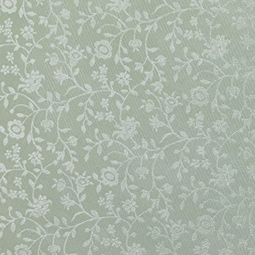Home Direct Embossed Rectangular Oilcloth PVC Wipe Clean Tablecloth 140cm x 200cm 55x78 Sage Green