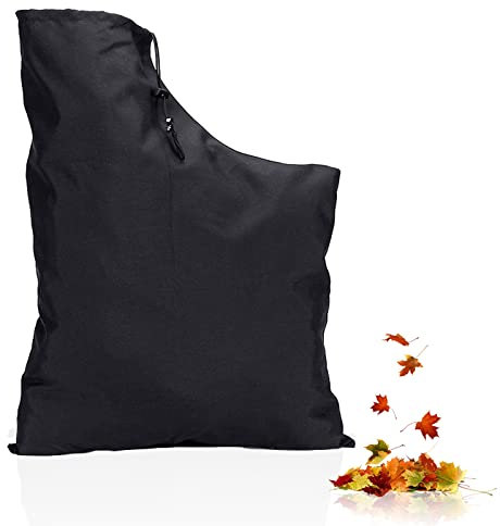 Grantop Blower Leaf Vacuum Bag,Replacement Leaf Blower Storage Bag,Leaf Collection Bottom Bag Zippered Bottom for Shredder Accessories,Garden Vacuum Cleaner, Leaf Blowers.