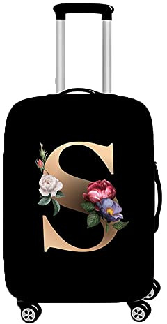 Hiseng Elastisch Kofferhülle Kofferschutzhülle Gepäck Cover Reisekoffer Hülle Koffer Schutzhülle Luggage Cover Waschbarer Kofferüberzug (XL (30-32inch),S)