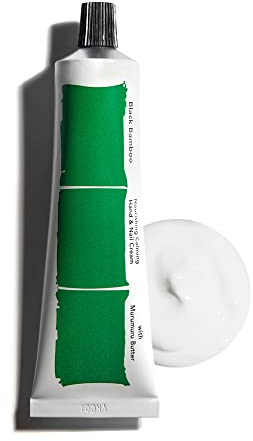 HARUHARU Black Bamboo Hand & Nail Cream, 1.69 fl.oz, Nourish & Calm, Vegan