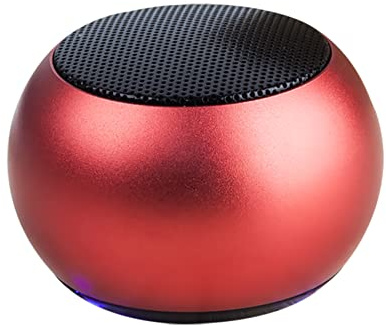 ELBE ALT-R70-TWS Altavoz Bluetooth 3W Rojo, Manos Libres, TWS: emparejamiento Dos Modelos