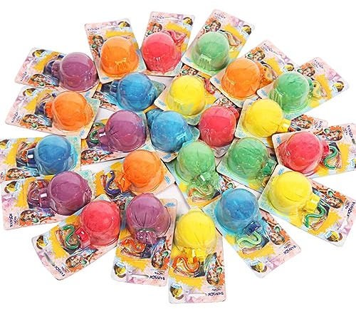 ARELUX Color Powder Balls-24 Packs Holi Powder Colors Chalk Balls,200+ Throws Each Chalk Bomb,Family Activiies Outdoor for Color Run Photography,Party Games,Friends Photoshoot,Birthday,Festival