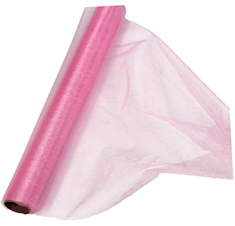Amosfun 1stück Lange Bunte Hochzeitsgaze Vorhang Drape Für Brautstrauß Dekoration Und Kleidung