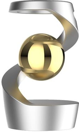 Schwebendes Schreibtischspielzeug, rotierendes Schreibtischspielzeug,Aufgehängtes Desktop-Gyroskop - Der Schwerkraft trotzendes Zappelspielzeug, Kugel-Stressabbau-kinetische Skulptur, lustiges