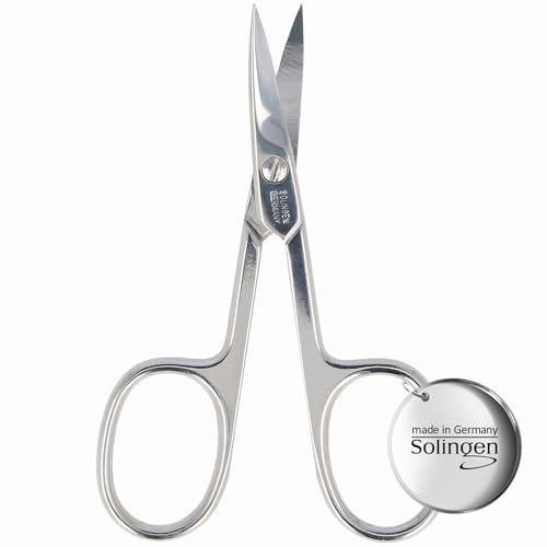 PARSA Beauty, Tijeras de uñas Solingen sin níquel con microdentado