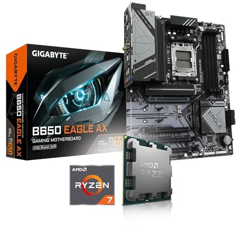 Memory PC Kit d'évolution PC Ryzen 7 8700F 8X 4.1 GHz, 8 GB DDR5, GIGABYTE B650 Eagle AX WiFi, be Quiet! Pure Rock Slim 2, Entièrement assemblé et testé