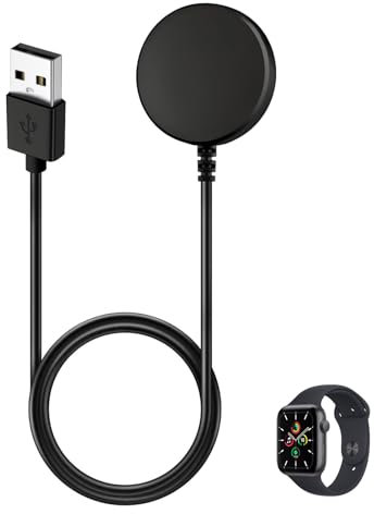 Chargeur Magnétique Compatible avec Samsung Galaxy Watch 7/6 Classic/Watch FE/Ultra/6/5/4/3/Active 2/Active 1, Câble de Charge Rapide et Sécurisé pour Montre Galaxy, (100CM), Pratique et Fiable