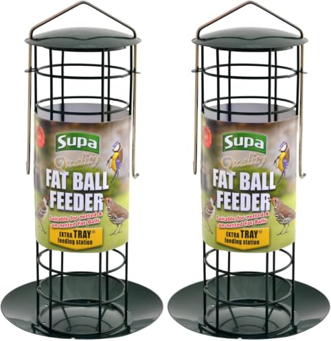 SUPA 1168/1049 Fat Ball Futterspender & Katzentoilette SGL (Packung mit 2)