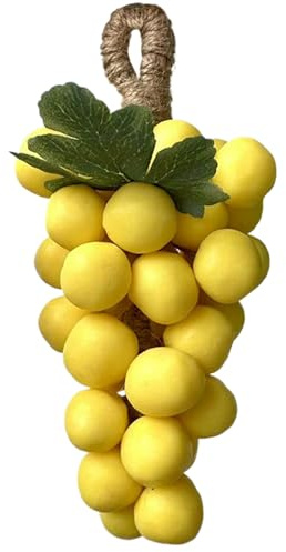 Grape Soap on a Rope 6 Inch Realistic Fruity-Scented Hanging Mild Bath Soap for Women Men for Face and Body
