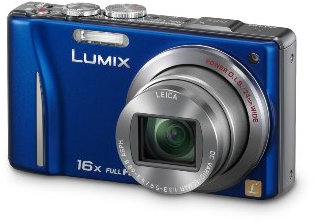 Panasonic Lumix DMC-TZ 22 Appareil photo numérique 14,1 Mpix Bleu