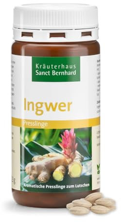 Kräuterhaus Sanct Bernhard Ingwer-Presslinge mit Ingwer