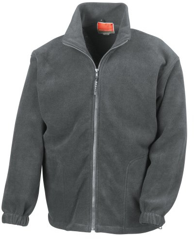 Result Mens Full Zip Active Fleece Anti Pilling Jacket (M) (Oxford Grey)