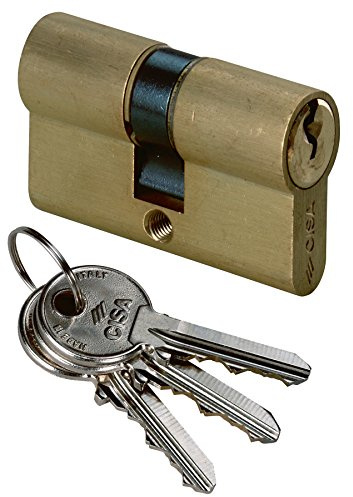 Cisa 08310/06 Cilindro in Ottone, Sagomato, Cifratura 0333, 60-22x28