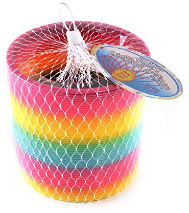 Tobar Juguete Gigante Rainbow Springy Slinky para 3 años a 99 años