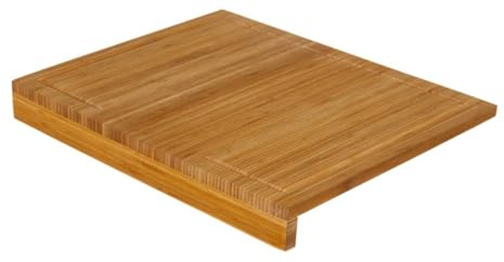 Tabla de cortar nórdica marrón de bambú para cocina Sol Naciente - LOLAhome
