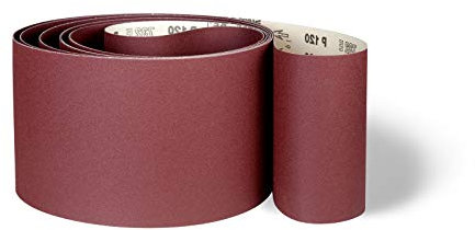 Starcke 732E Schleifband/Papier Schleifbänder | 150x6800 mm | 10 Stück | Körnung/Korn: 80 (10 Bänder)